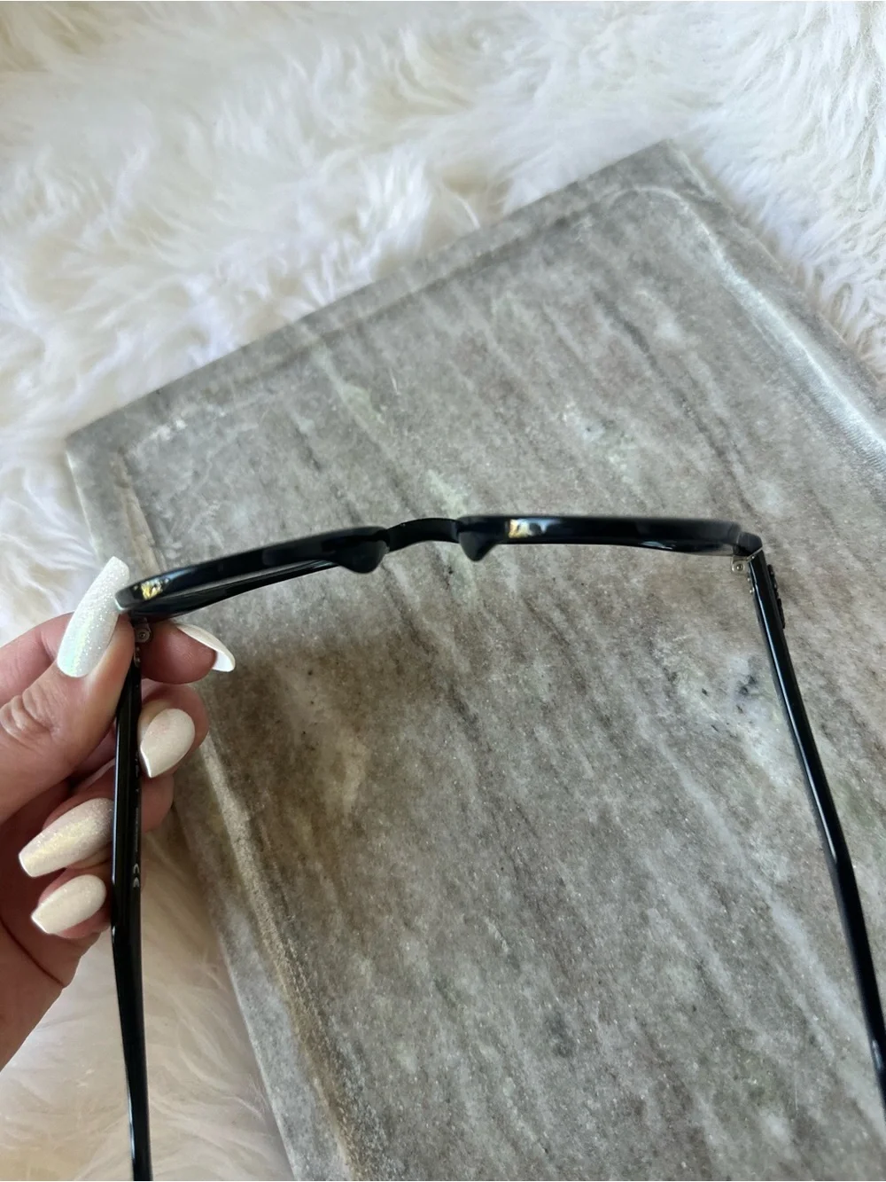 Ray-Ban Black Round Frame Glasses